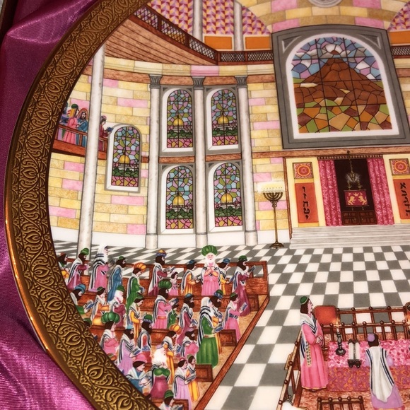 Royal Doulton Celebration of Faith Collection Rosh Hashanah By James Woods - Picture 5 of 12